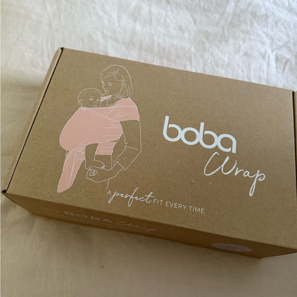 New in box bamboo  Baby Wrap Carrier in oat - Picture 2 of 2